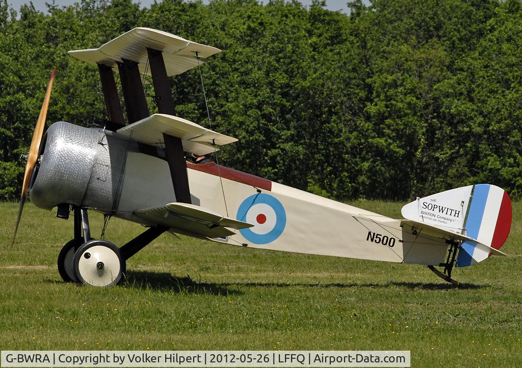 G-BWRA, 1988 Sopwith Triplane Replica C/N PFA 021-10035, at lffq