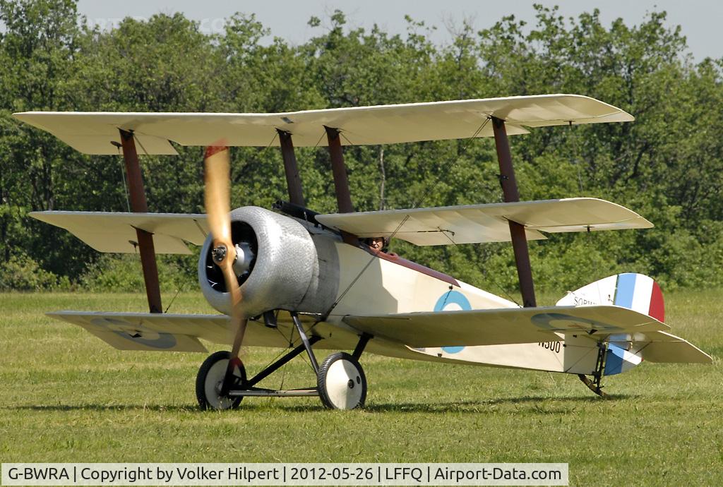 G-BWRA, 1988 Sopwith Triplane Replica C/N PFA 021-10035, at lffq