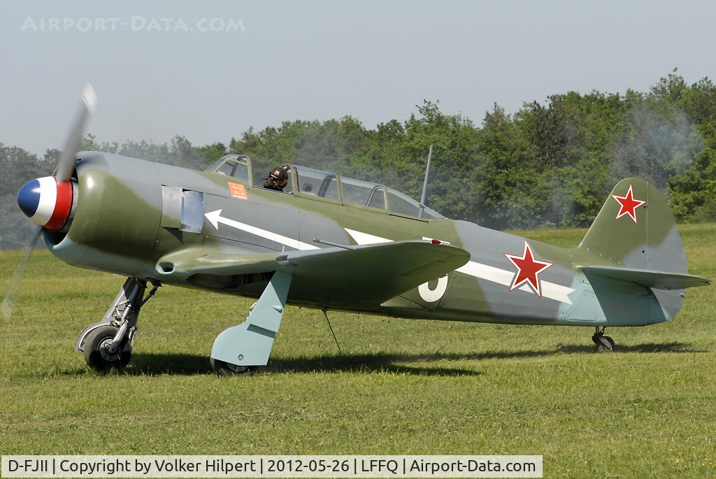 D-FJII, Yakovlev Yak-11 C/N Y-5434, at lffq