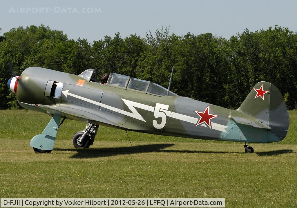 D-FJII, Yakovlev Yak-11 C/N Y-5434, at lffq