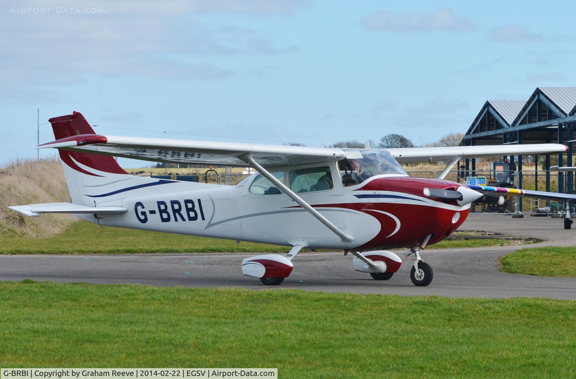 G-BRBI, 1978 Cessna 172N C/N 172-69613, Just landed.