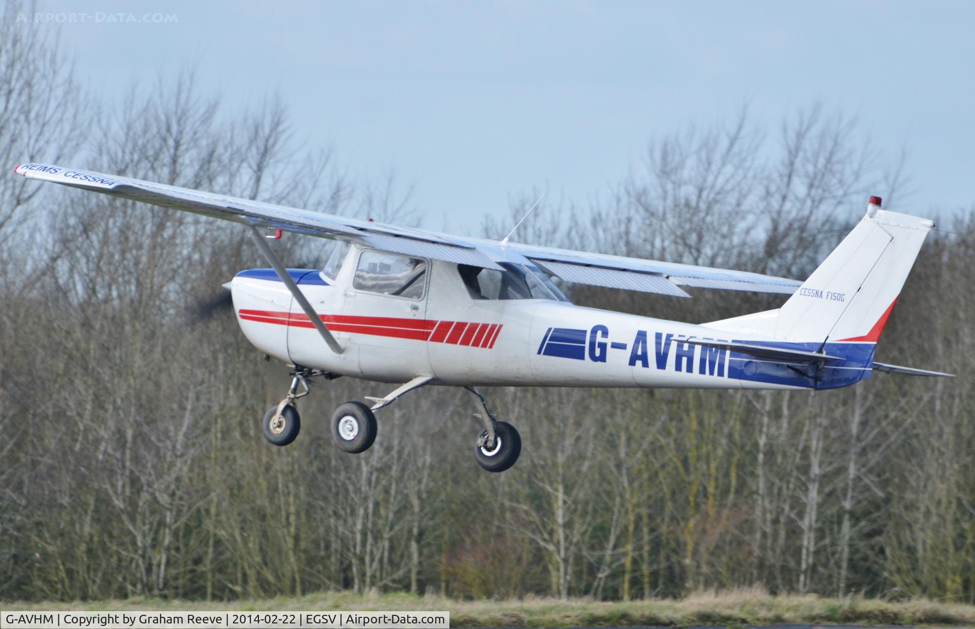 G-AVHM, 1967 Reims F150G C/N 0181, Just taken off.