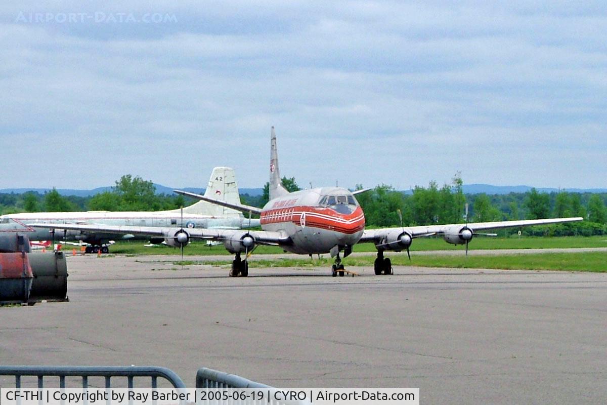 CF-THI, 1957 Vickers Viscount 757 C/N 270, Vickers 757 Viscount [270] Rockcliffe~C 19/06/2005