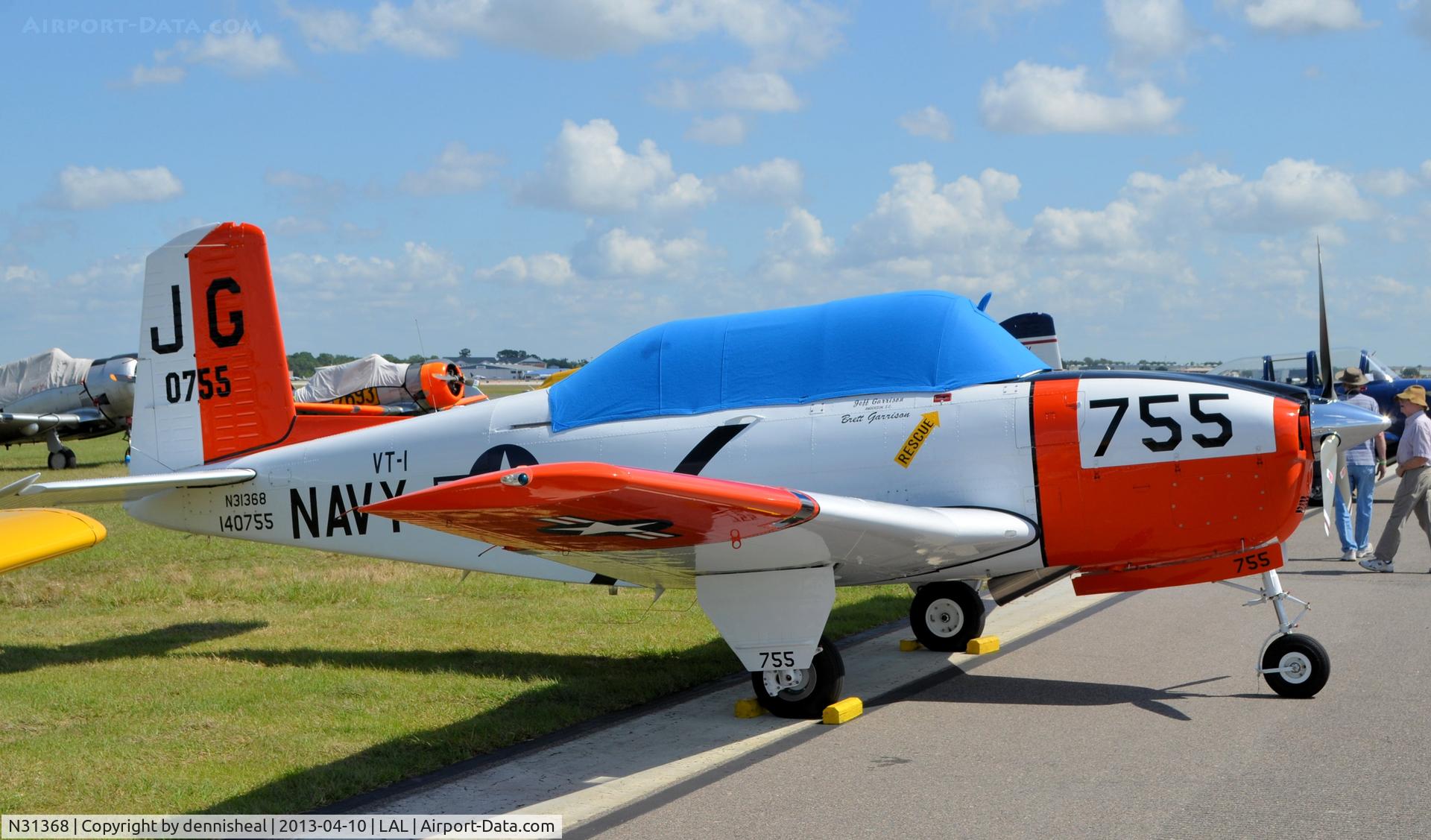 N31368, 1955 Beech T-34B Mentor C/N 140755, 1955 BEECH T-34B MENTOR