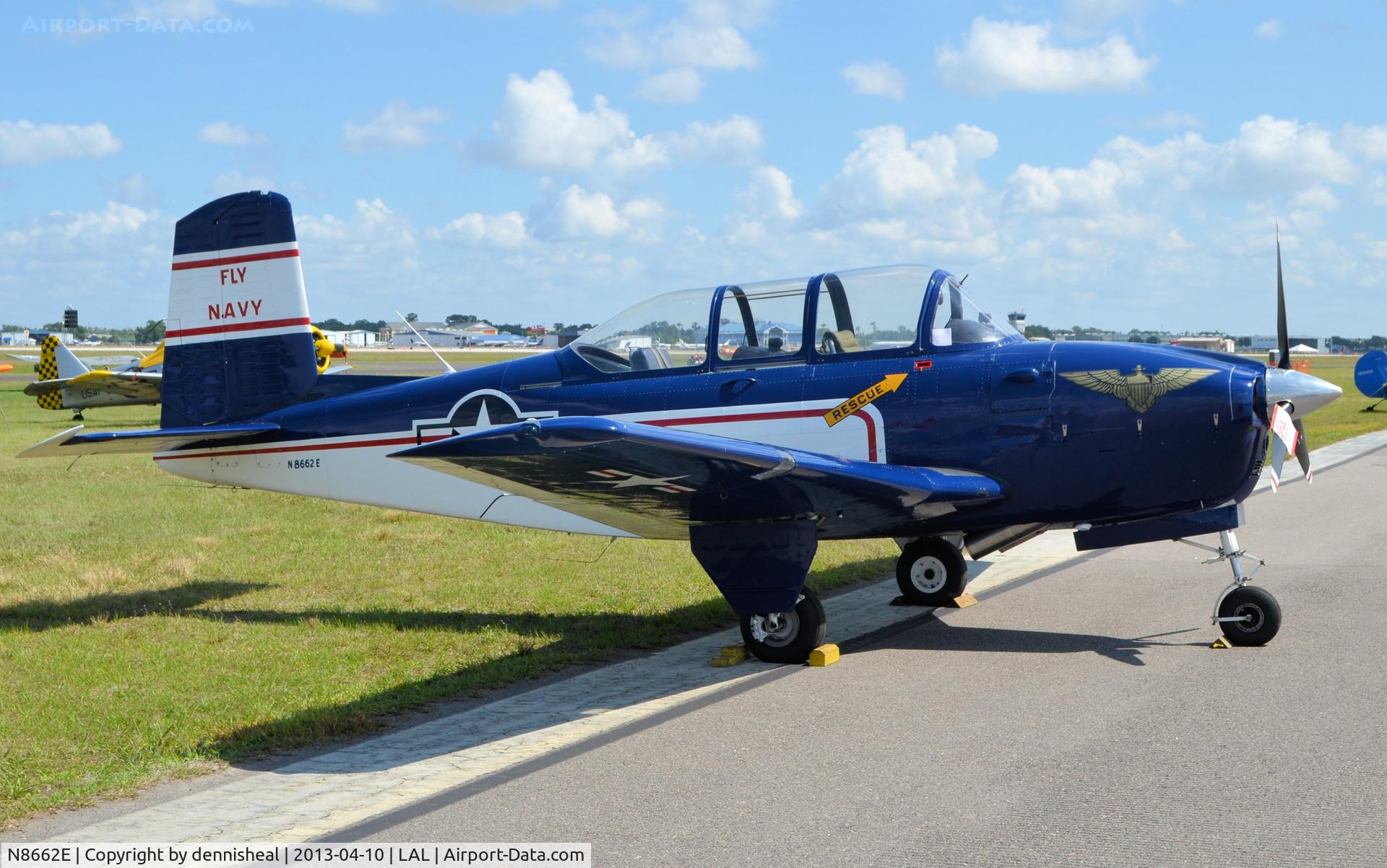 N8662E, 1955 Beech D-45 Mentor C/N BG-33, BEECH D-45