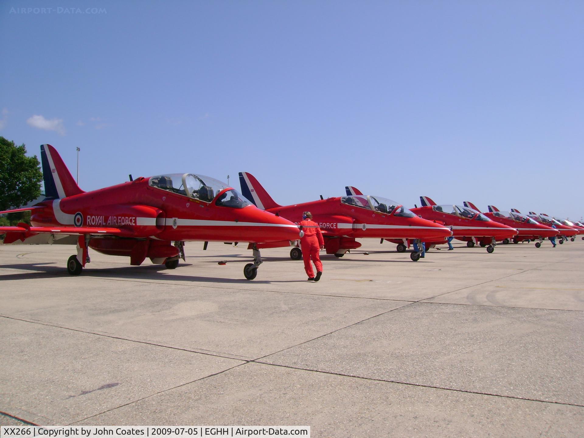 XX266, 1979 Hawker Siddeley Hawk T.1A C/N 102/312102, Ready for the off