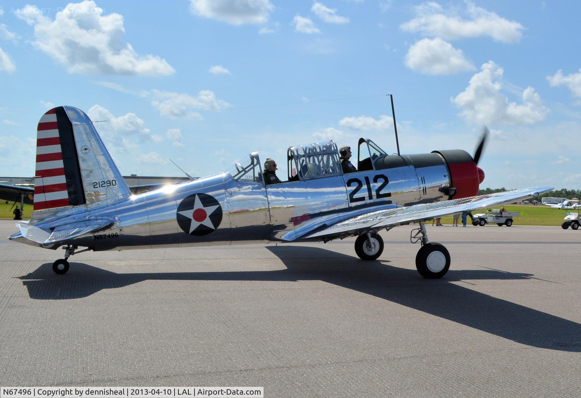 N67496, 1942 Consolidated Vultee BT-13A C/N 8042, 1942 CONSOLIDATED VULTEE BT-13A