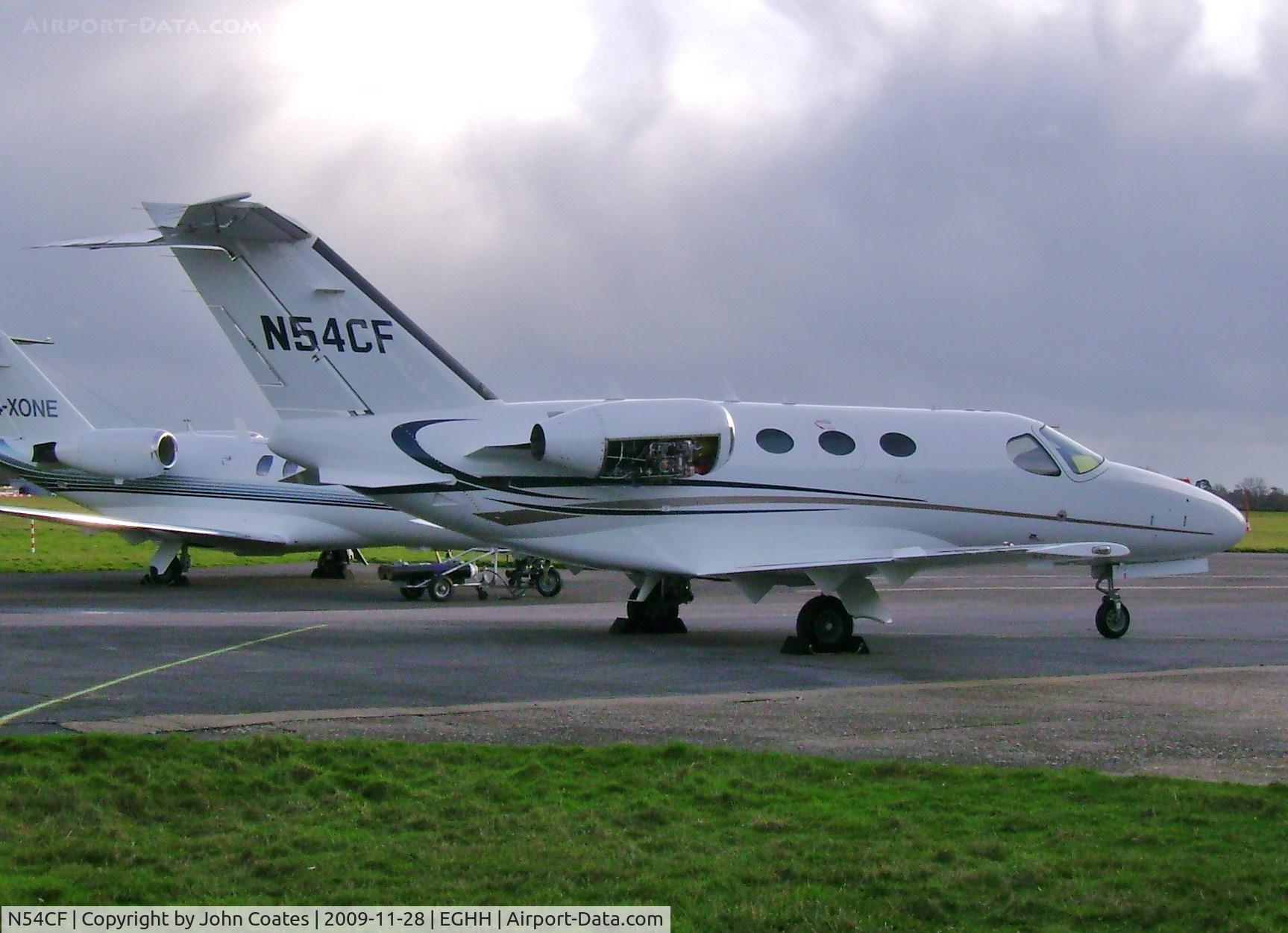 N54CF, 2009 Cessna 510 Citation Mustang Citation Mustang C/N 510-0253, At CSE