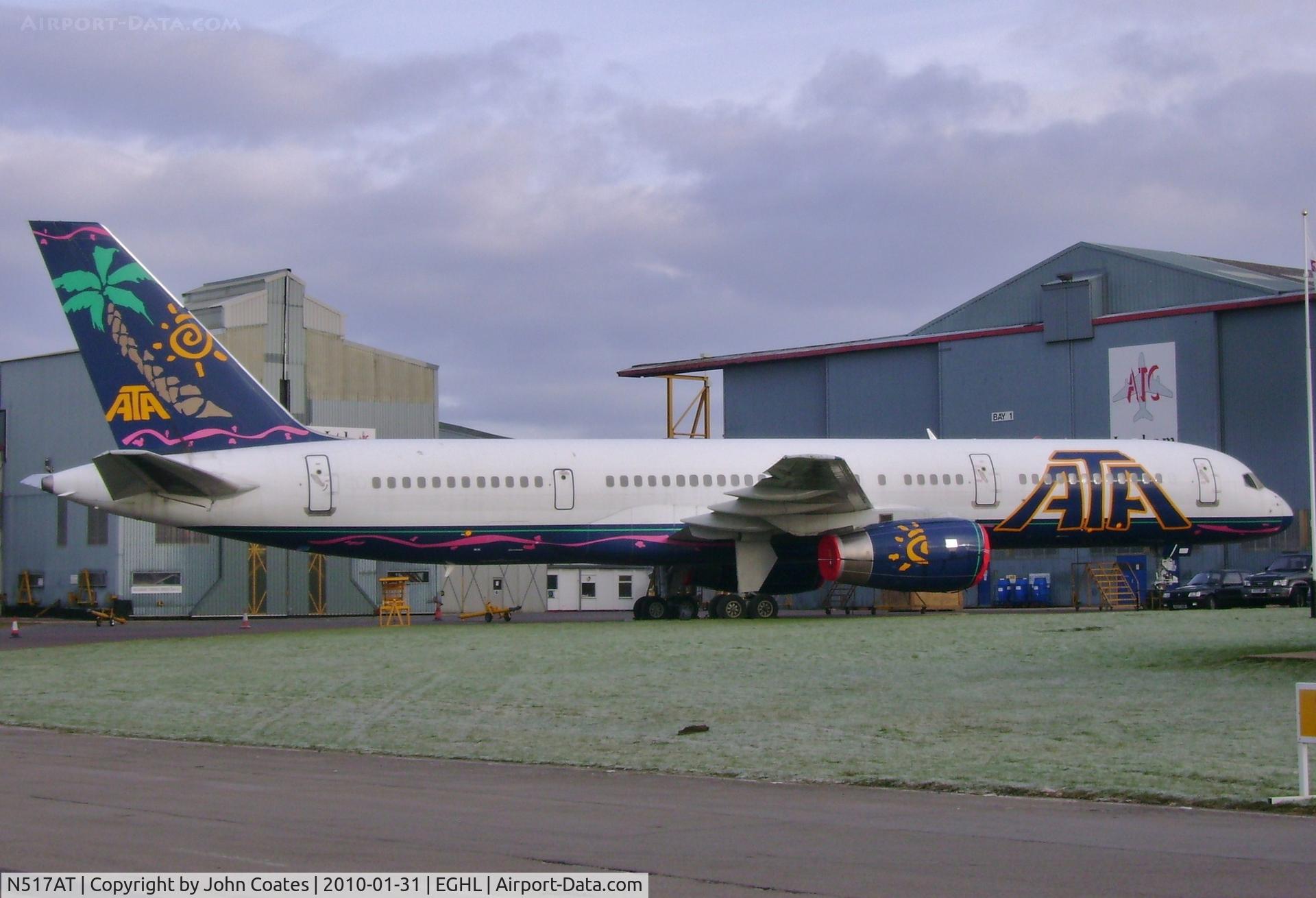 N517AT, 1996 Boeing 757-23N C/N 27973, Soon to join Jet 2