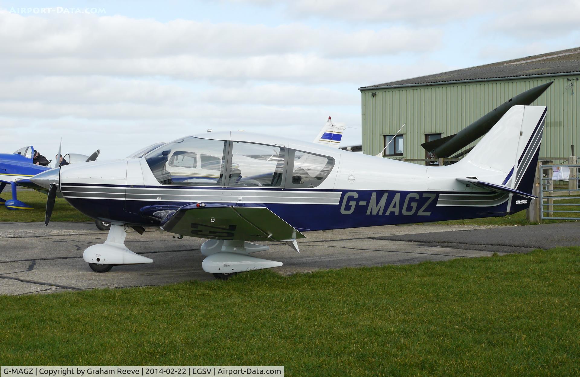 G-MAGZ, 2005 Robin DR-400-500 President C/N 35, Parked at Old Buckenham.