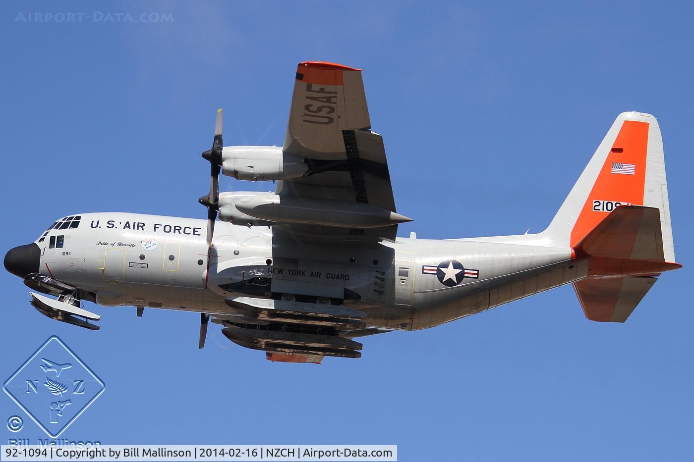 92-1094, 1992 Lockheed LC-130H Hercules C/N 382-5402, away to the Ice