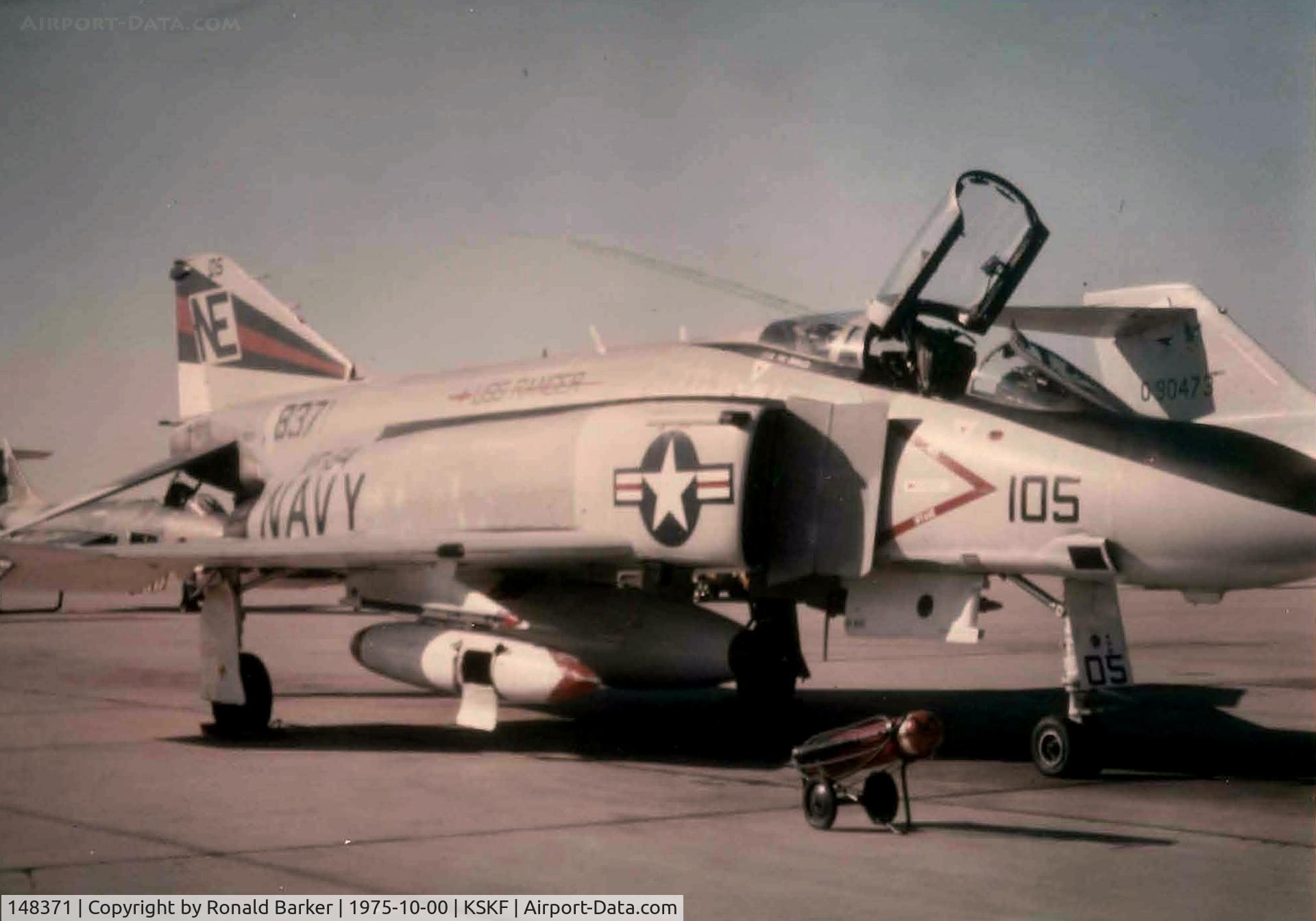148371, McDonnell F-4B Phantom II C/N 56, Kelly AFB, TX