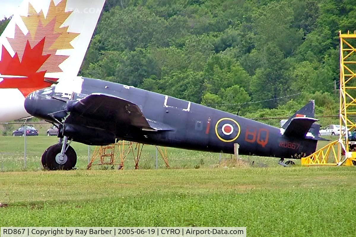 RD867, Bristol Beaufighter TT.10 C/N RD867, Bristol Beaufighter TT.10 [RD867] Rockcliffe~C 19/06/2005