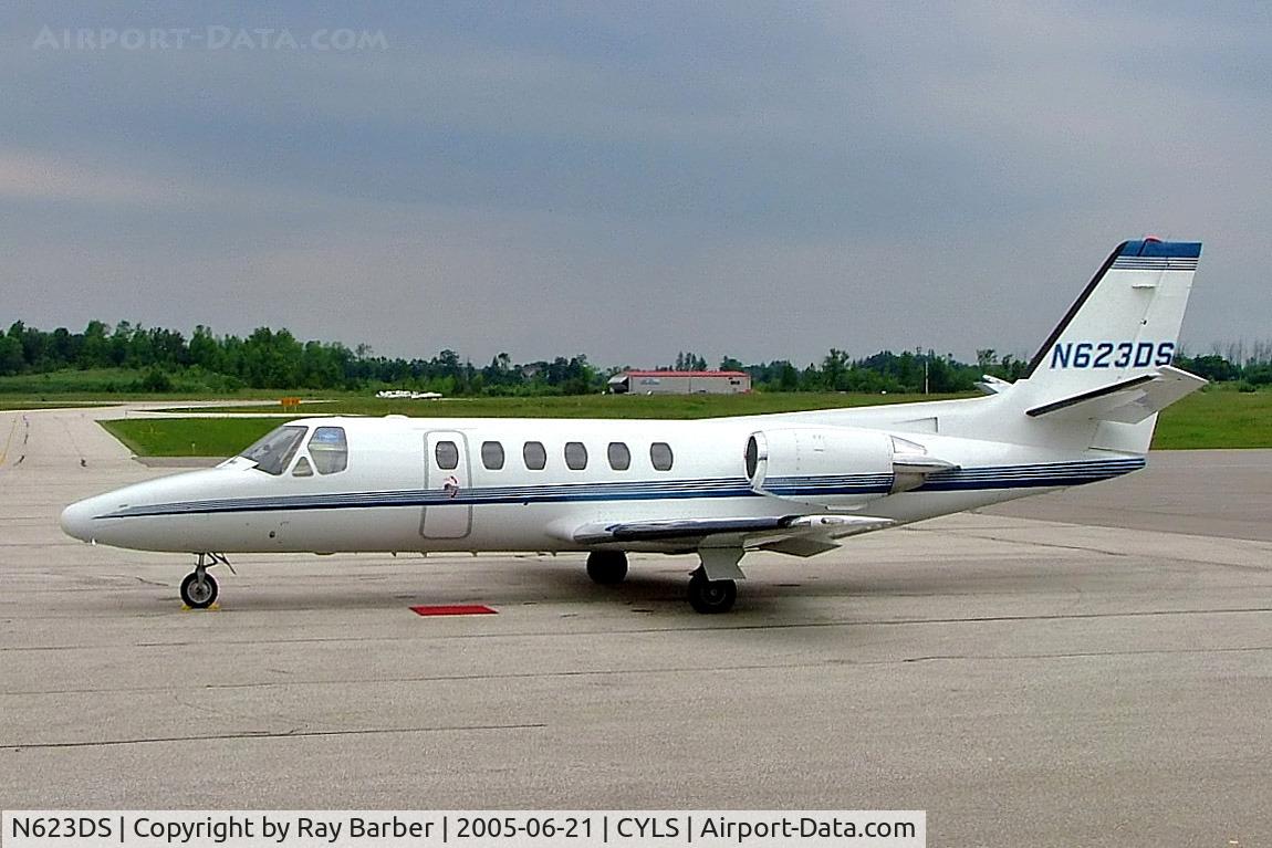 N623DS, 1991 Cessna 550 Citation V C/N 550-0662, Cessna Citation II [550-0662] Lake Simcoe Regional Airport~C 21/06/2005