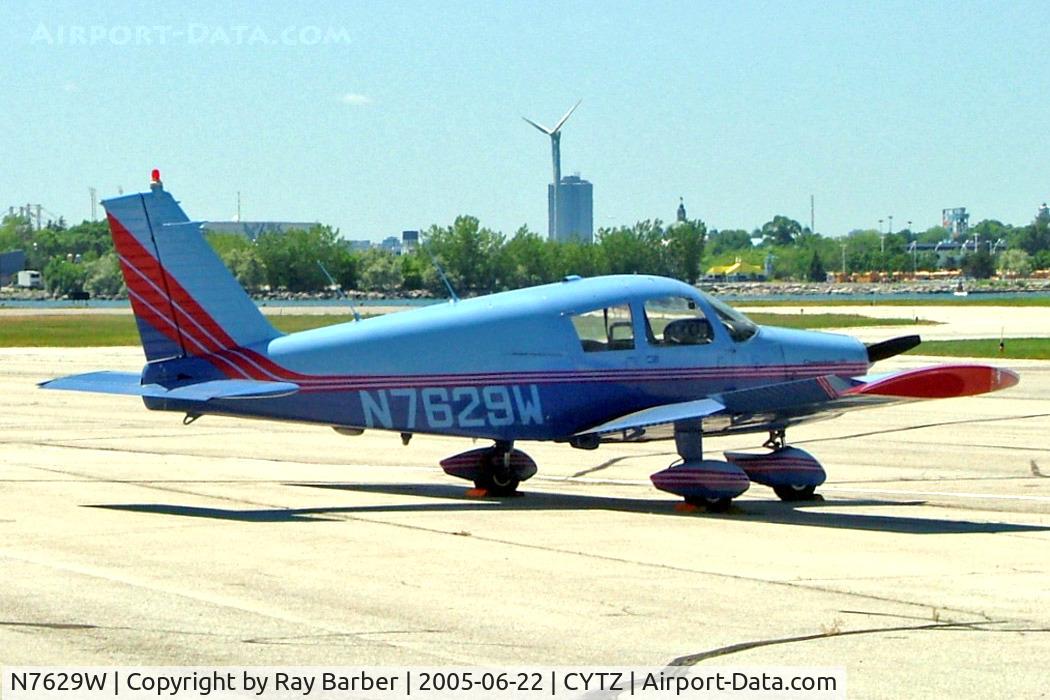 N7629W, 1964 Piper PA-28-180 C/N 28-1596, Piper PA-28-180 Cherokee B [28-1596] Toronto-City Centre Airport~C 22/06/2005