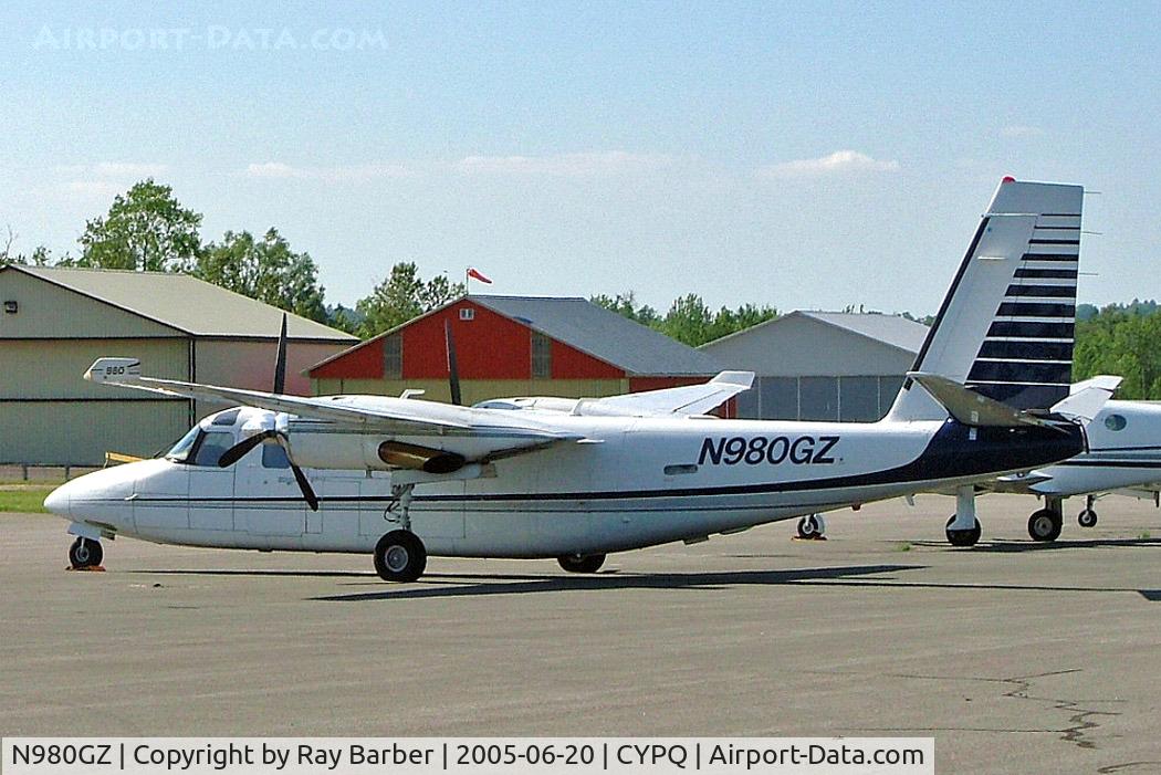 N980GZ, Rockwell International Corp 695 C/N 95063, Rockwell Turbo Commander 695 [95063] Peterborough~C 20/06/2005