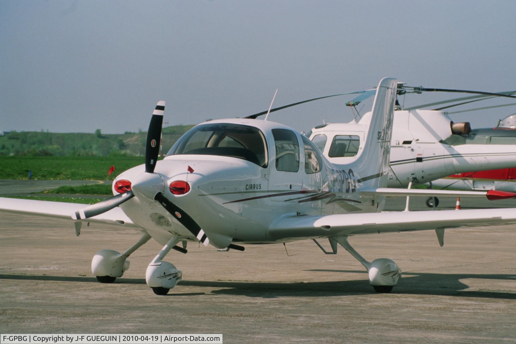 F-GPBG, 2005 Cirrus SR20 G2 C/N 1502, Parked at Toussus-le-Noble Airport (France)