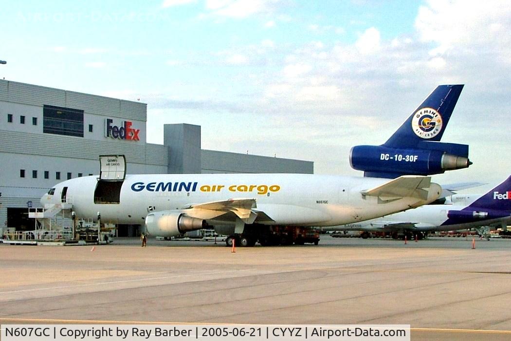 N607GC, 1978 McDonnell Douglas DC-10-30 C/N 46978, McDonnell Douglas DC-10-30F [46978] (Gemini Air Cargo) Totonto~C 21/06/2005