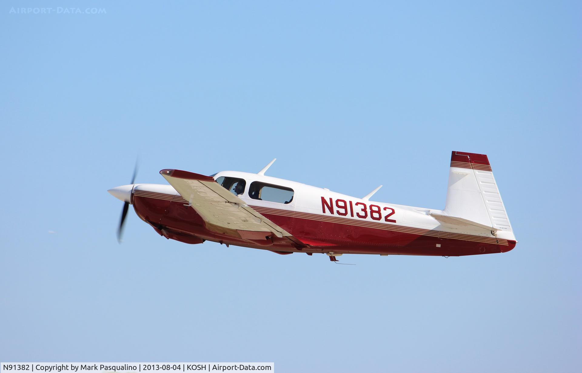 N91382, 1991 Mooney M20J 201 C/N 24-3238, Mooney M20J
