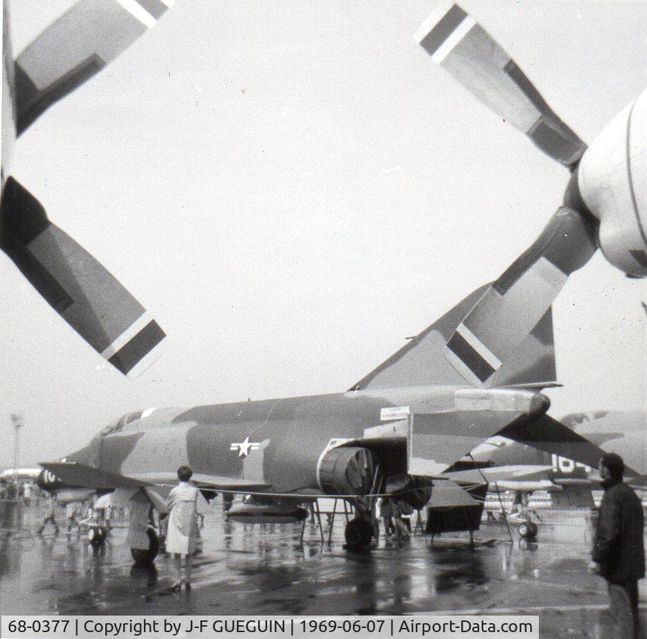 68-0377, McDonnell Douglas F-4E Phantom II C/N 2794, At Paris-Le Bourget Airshow 1969