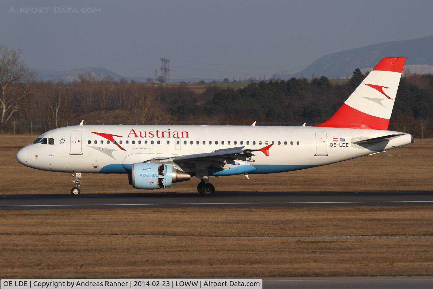 OE-LDE, 2005 Airbus A319-112 C/N 2494, Austrian Airlines A319