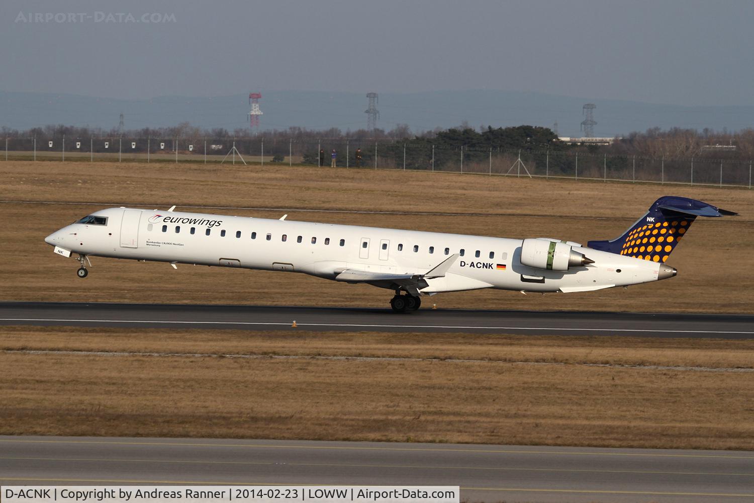 D-ACNK, 2010 Bombardier CRJ-900LR (CL-600-2D24) C/N 15251, Eurowings CRJ-900