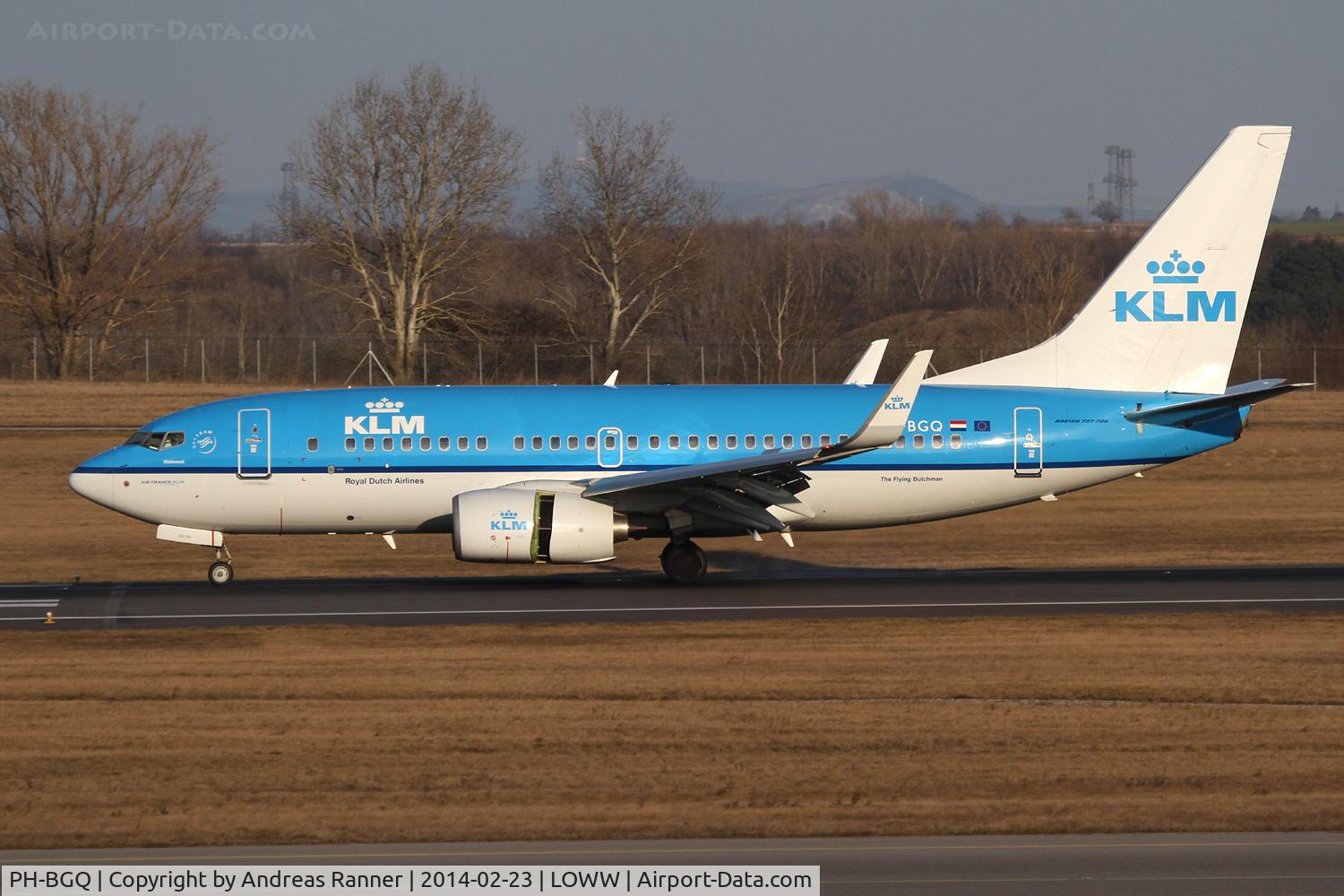 PH-BGQ, 2011 Boeing 737-7K2 C/N 39256, KLM Boeing 737
