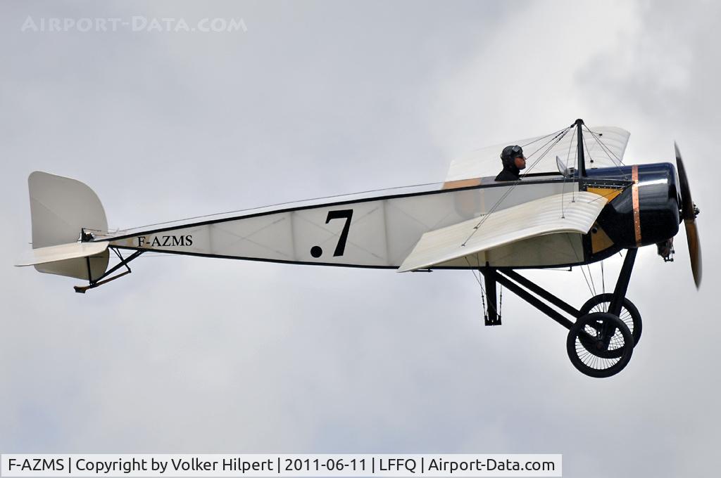 F-AZMS, Morane-Saulnier Type H13 Replica C/N SAMS 22.01, at lffq