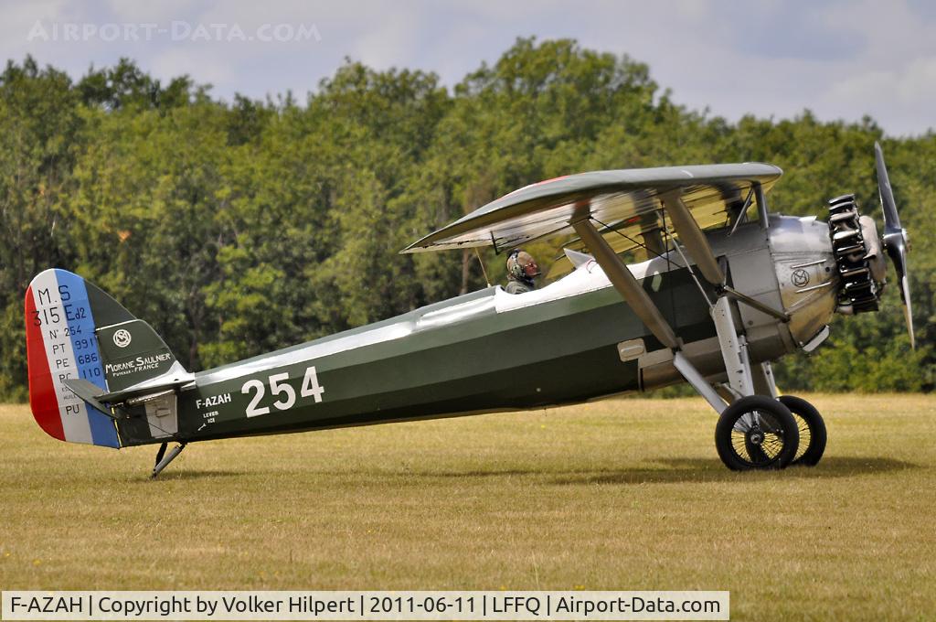 F-AZAH, Morane-Saulnier MS-315 C/N 254, at lffq