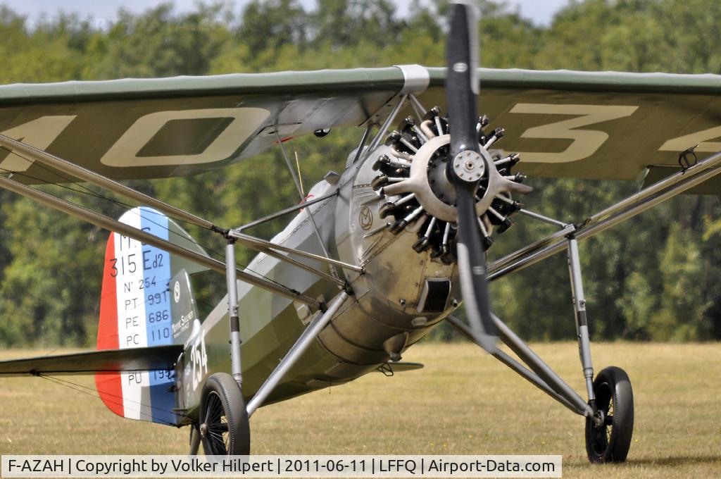 F-AZAH, Morane-Saulnier MS-315 C/N 254, at lffq