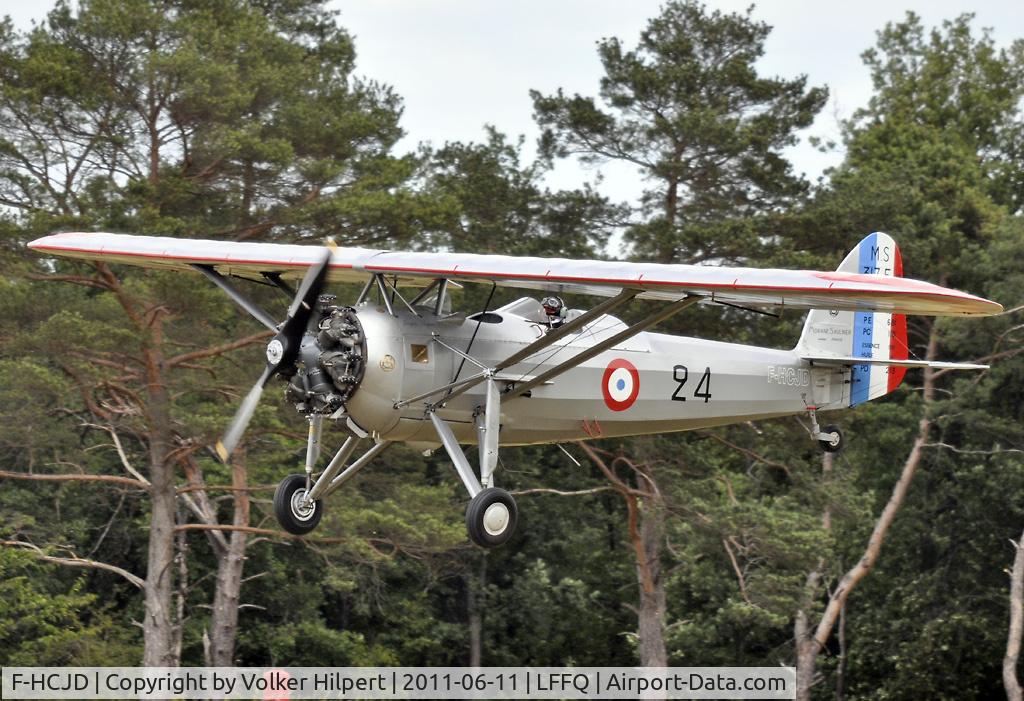 F-HCJD, Morane-Saulnier MS.317 C/N 311, at lffq