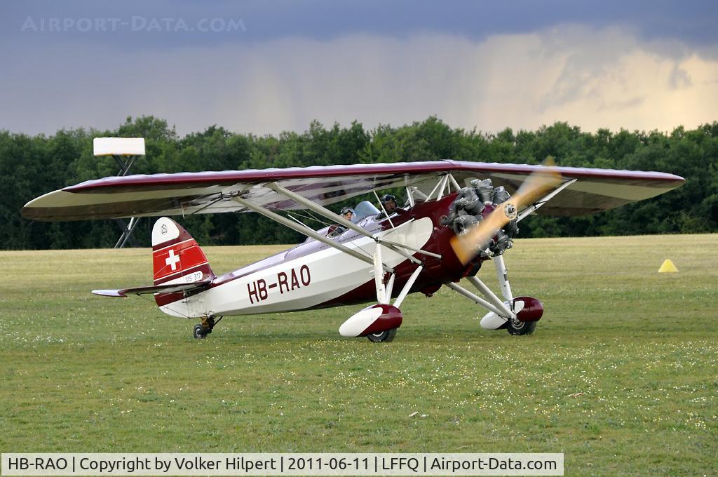 HB-RAO, 1937 Morane-Saulnier MS.317 C/N 329, at lffq