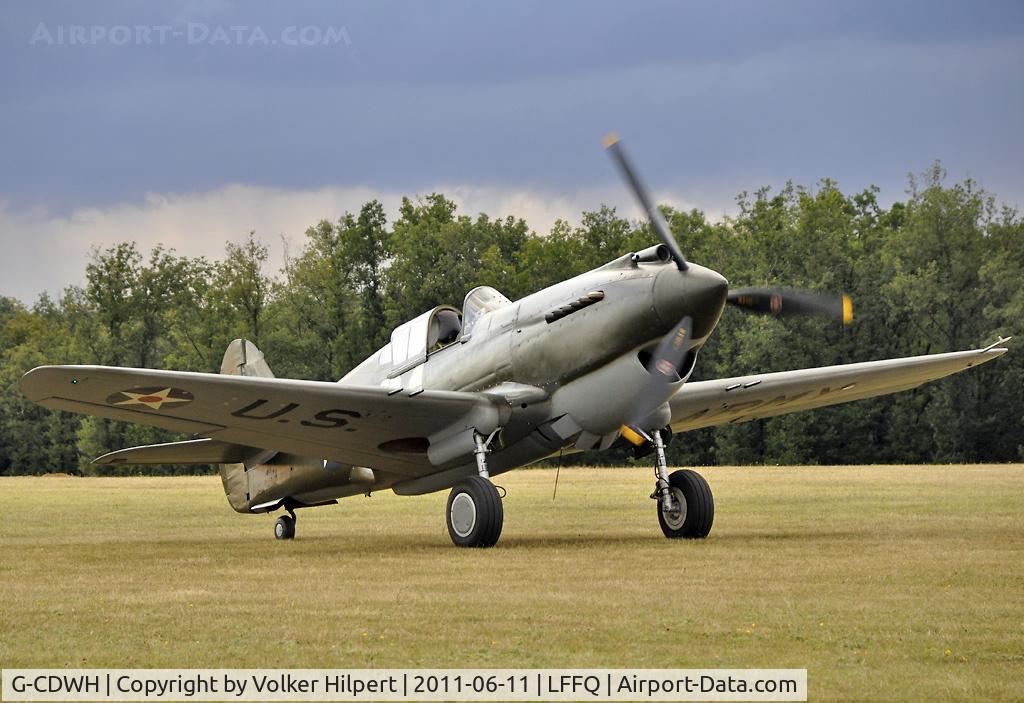 G-CDWH, 1941 Curtiss P-40B Warhawk C/N 16073, at lffq