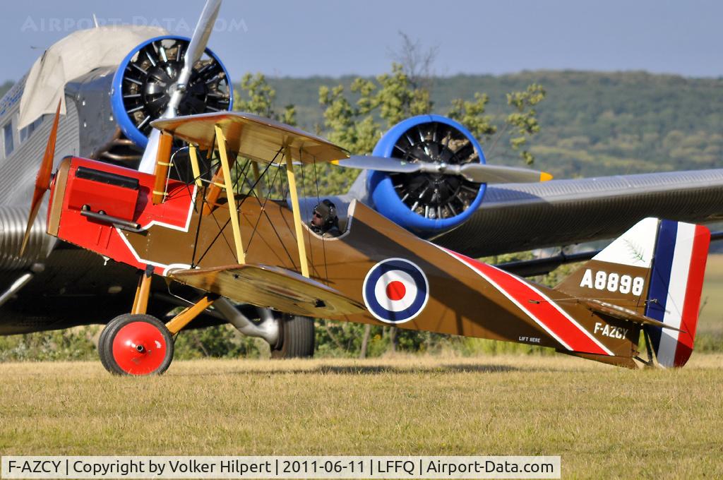 F-AZCY, Royal Aircraft Factory SE-5A Replica C/N 03, at lffq