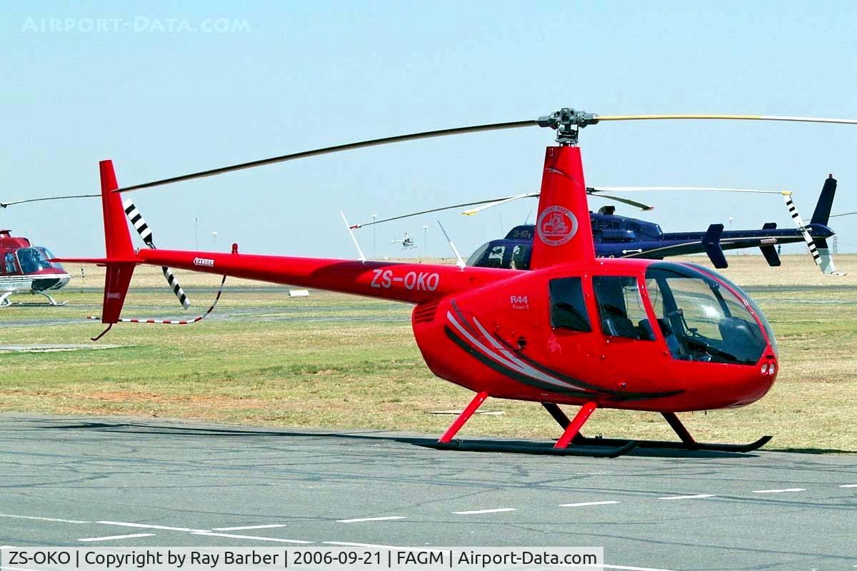ZS-OKO, 2006 Robinson R44 Raven II C/N 11204, Robinson R-44 Raven II [11204] Johannesburg-Rand~ZS 21/09/2006