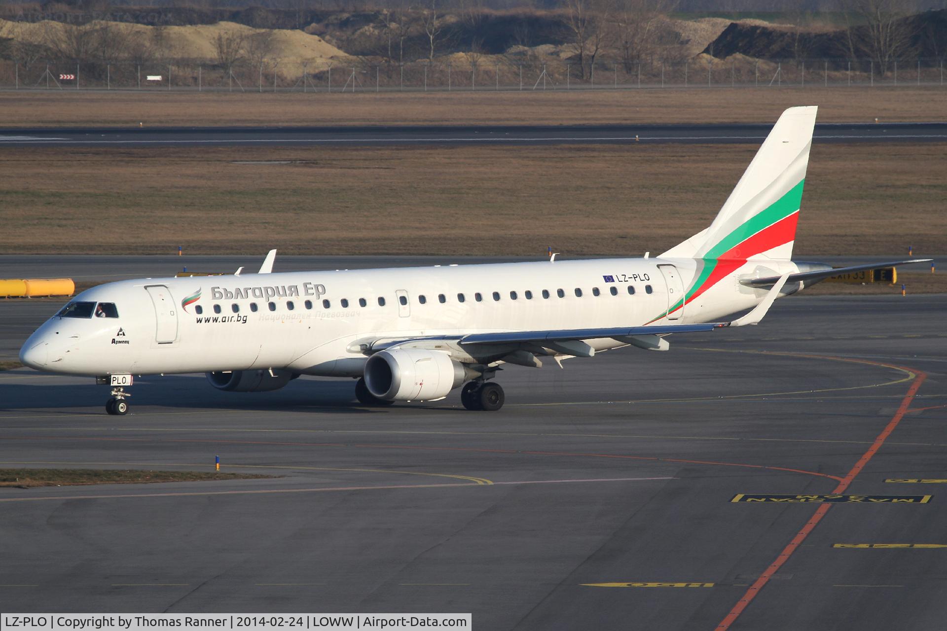 LZ-PLO, 2012 Embraer 190AR (ERJ-190-100IGW) C/N 19000584, Bulgaria Air Emb190