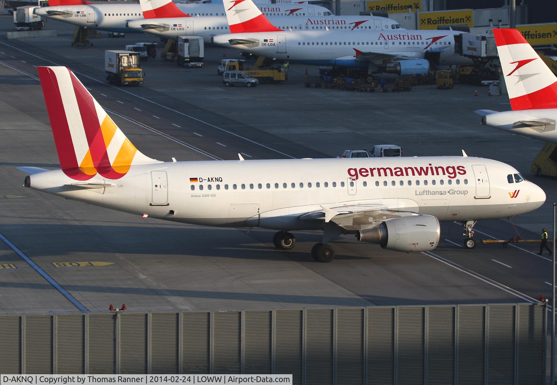 D-AKNQ, 2000 Airbus A319-112 C/N 1170, Germanwings A319
