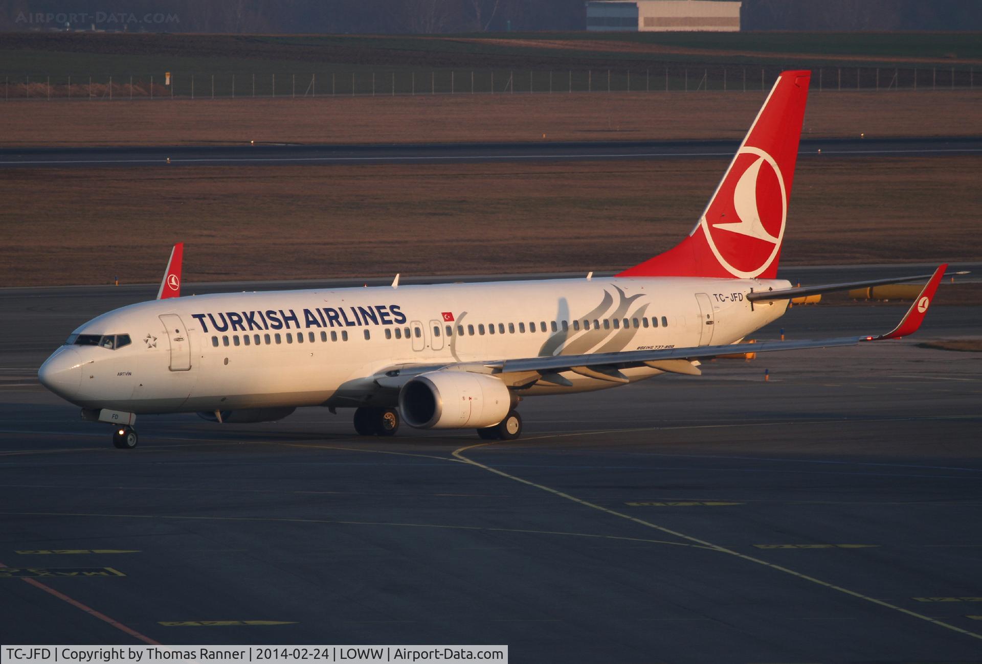 TC-JFD, 1998 Boeing 737-8F2 C/N 29766, Turkish B737
