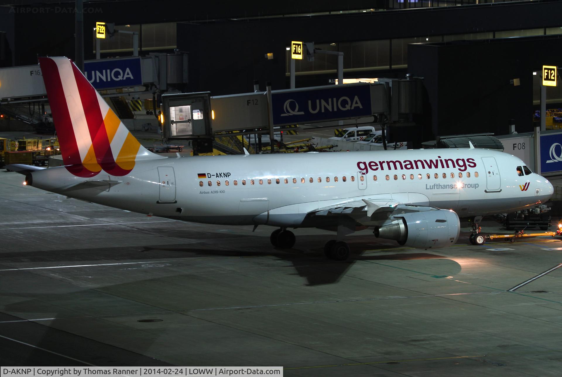 D-AKNP, 1999 Airbus A319-112 C/N 1155, Germanwings A319