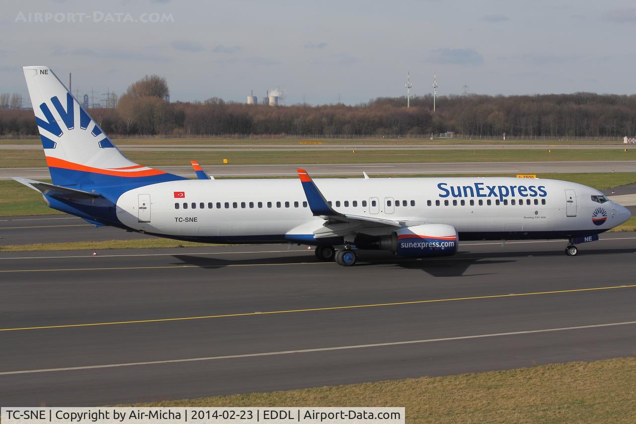 TC-SNE, 2008 Boeing 737-8HX C/N 29684, SunExpress