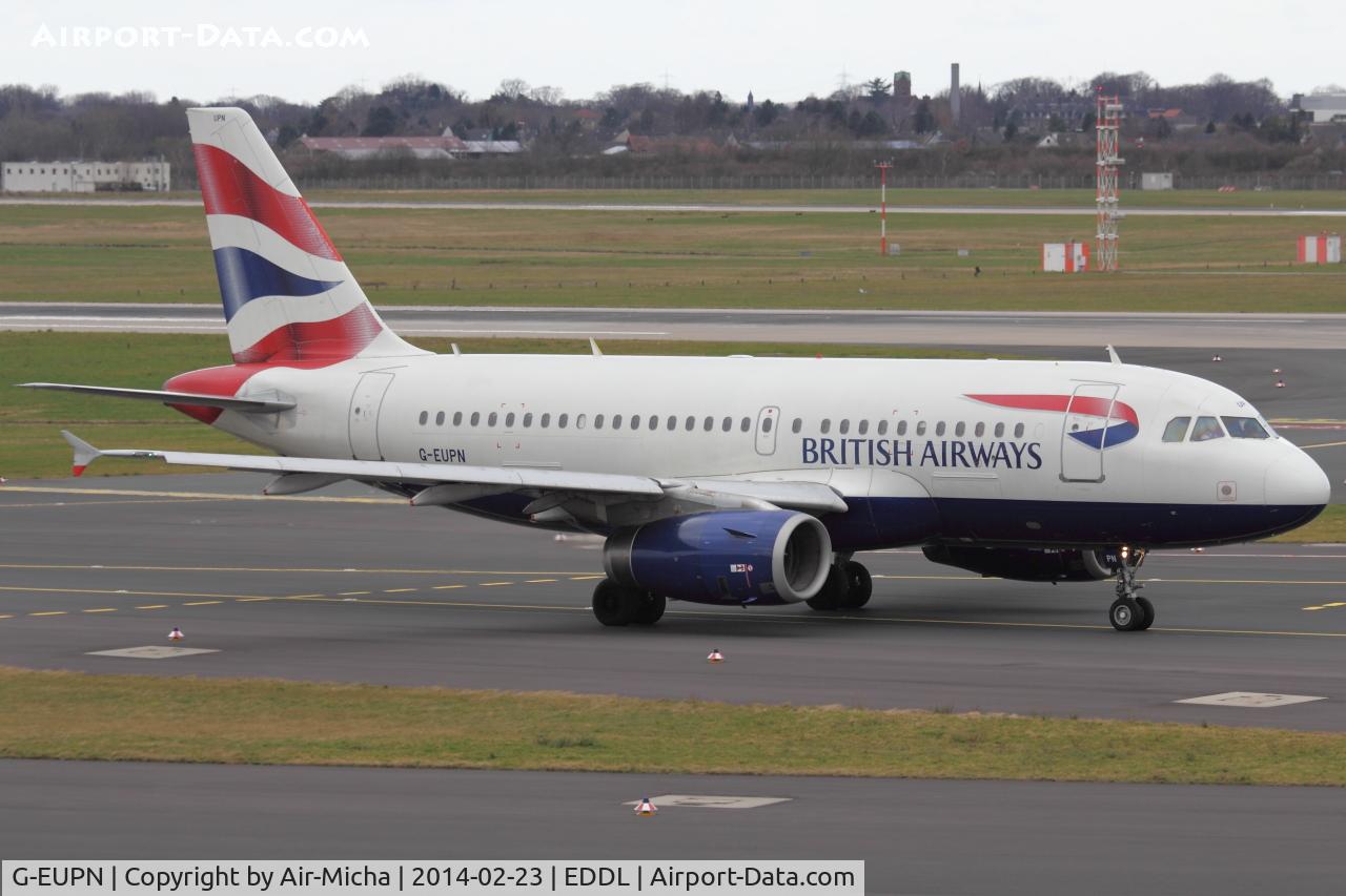 G-EUPN, 2000 Airbus A319-131 C/N 1261, British Airways