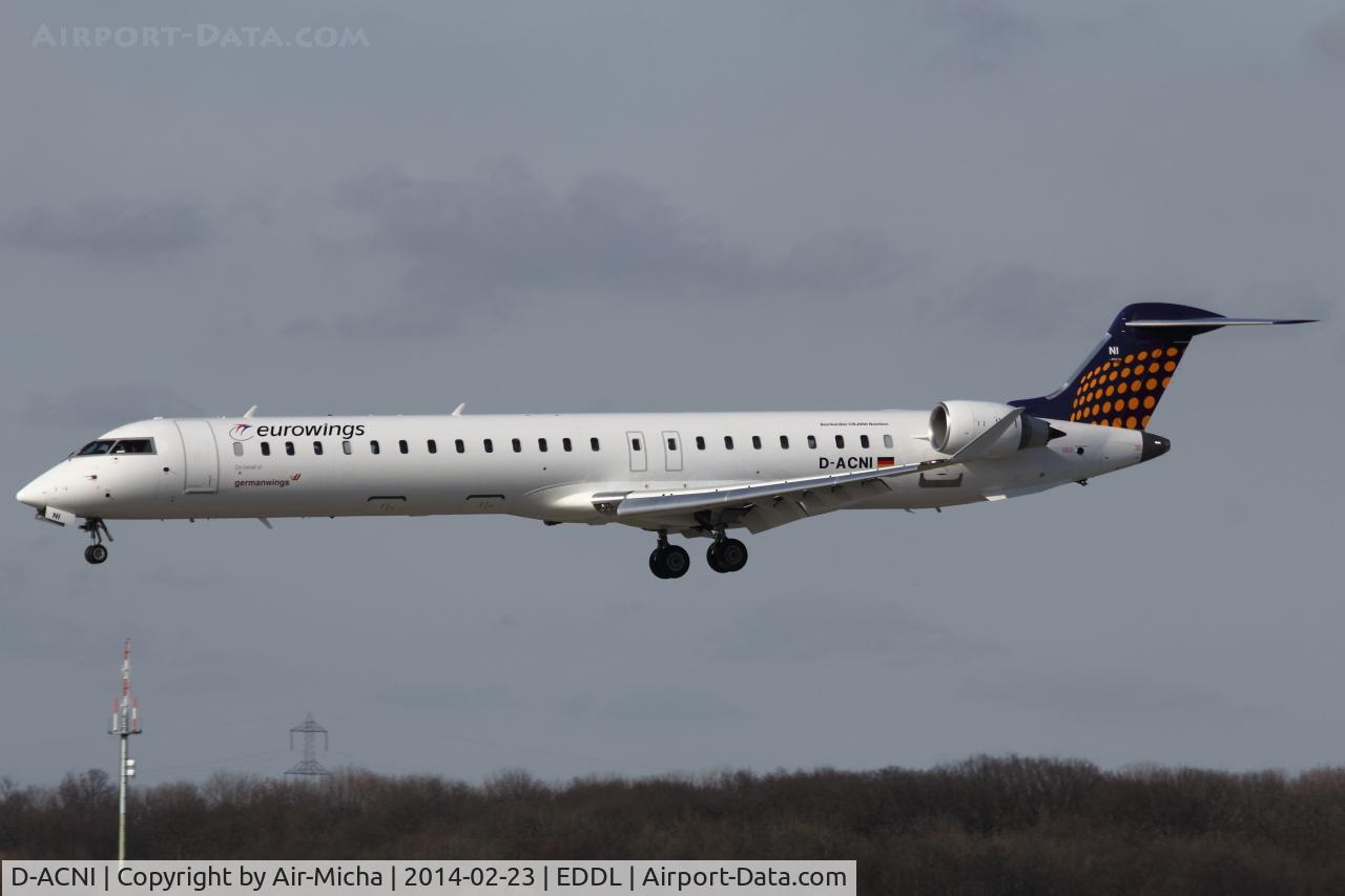 D-ACNI, 2009 Bombardier CRJ-900 NG (CL-600-2D24) C/N 15248, Eurowings