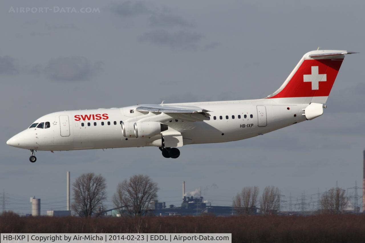 HB-IXP, 1996 British Aerospace Avro 146-RJ100 C/N E3283, Swissair