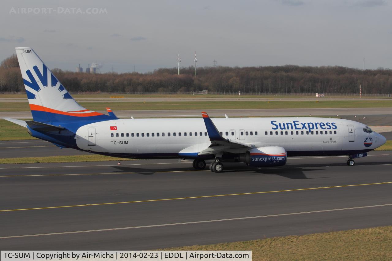 TC-SUM, 1999 Boeing 737-85F C/N 28826, SunExpress