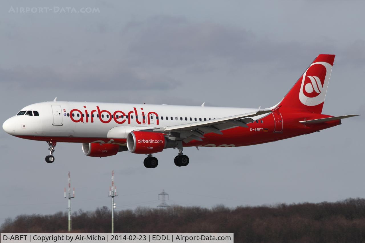 D-ABFT, 2011 Airbus A320-214 C/N 4674, Air Berlin