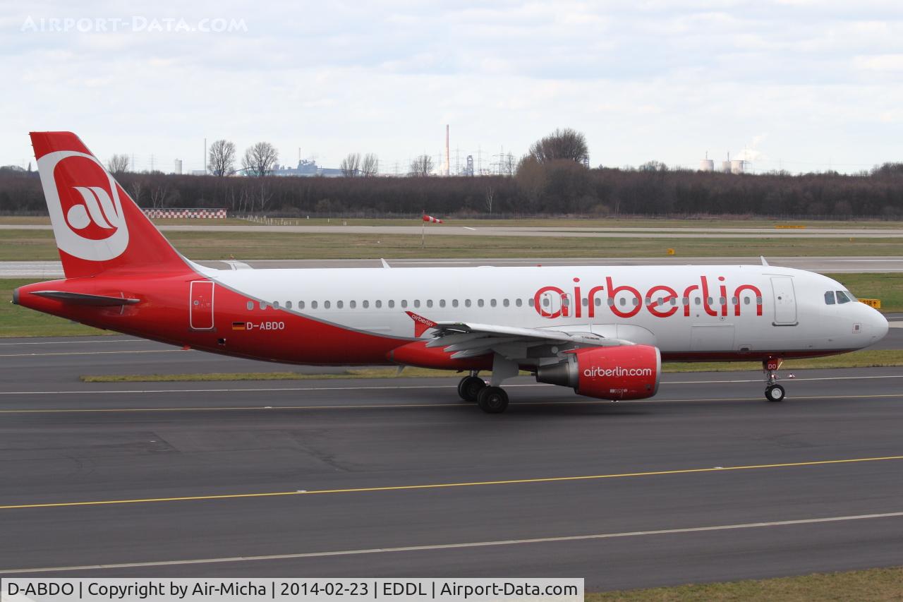 D-ABDO, 2007 Airbus A320-214 C/N 3055, Air Berlin