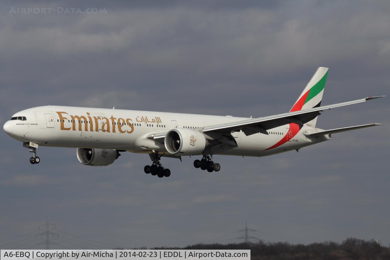A6-EBQ, 2006 Boeing 777-36N/ER C/N 33863, Emirates