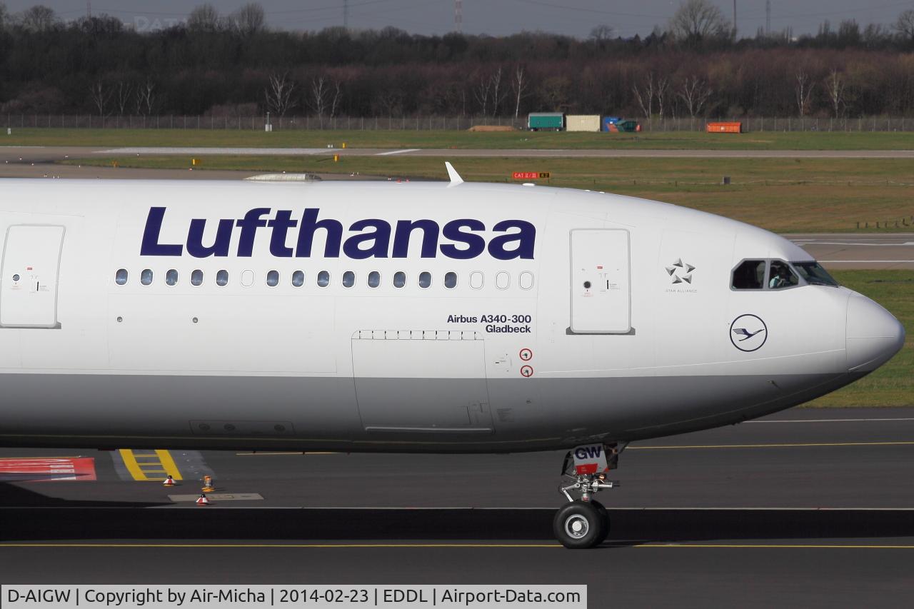 D-AIGW, 2000 Airbus A340-313X C/N 327, Lufthansa