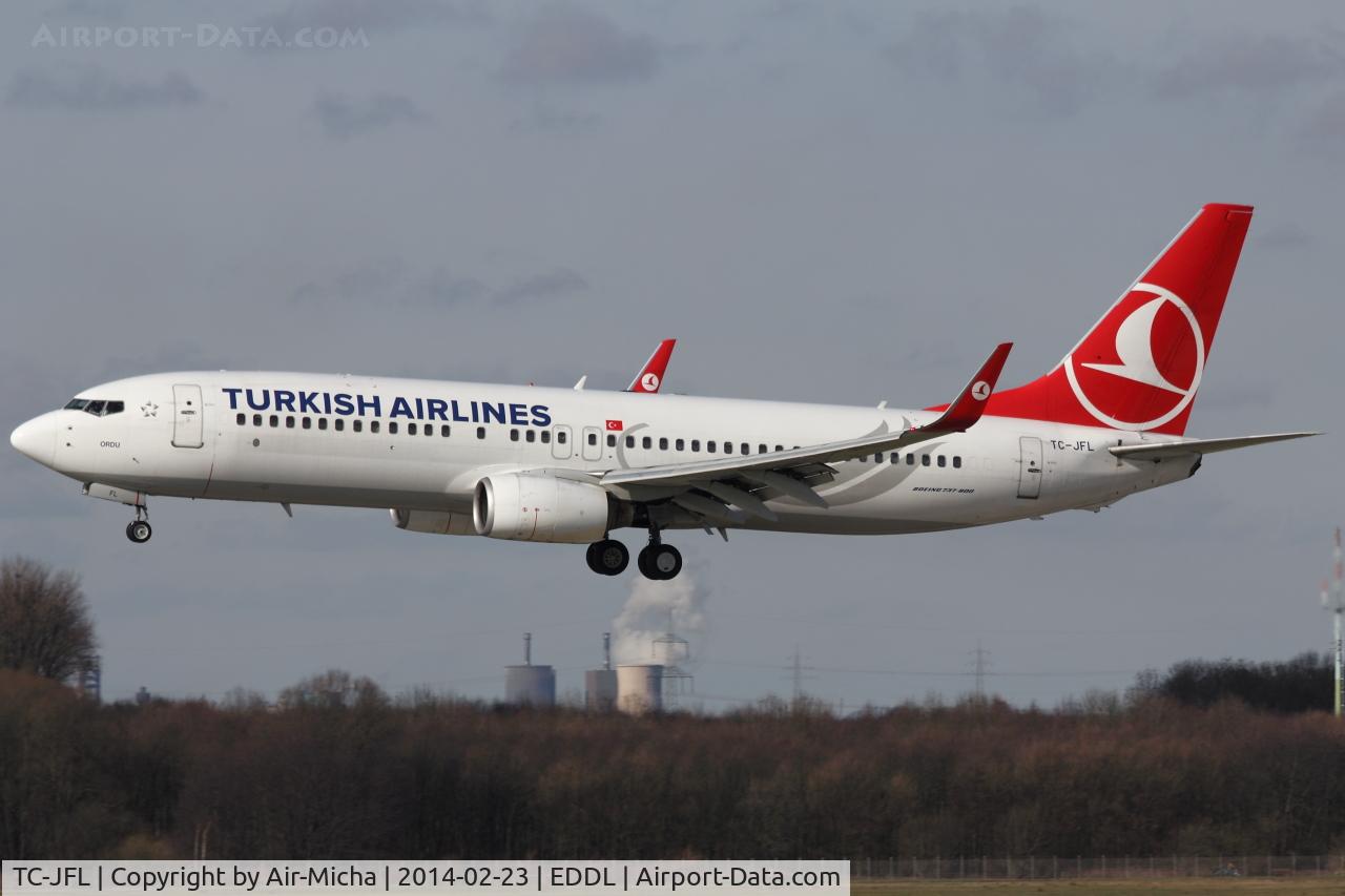 TC-JFL, 1999 Boeing 737-8F2 C/N 29774/269, Turkish Airlines
