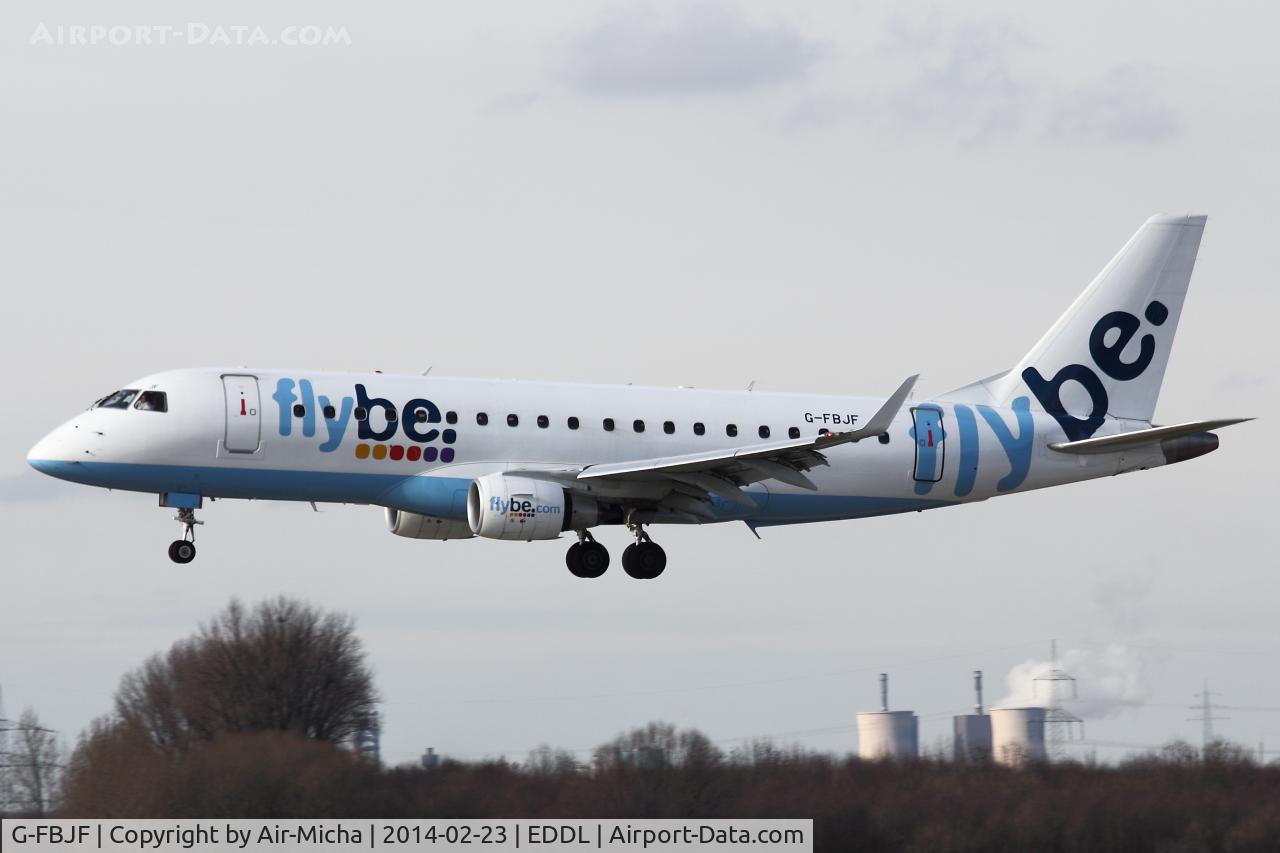 G-FBJF, 2012 Embraer 175STD (ERJ-170-200) C/N 17000341, Flybe